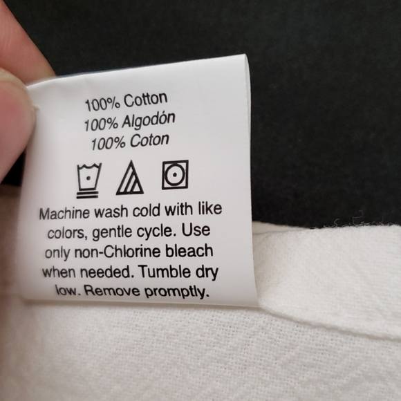 Kitchen Flour Sack Towel My Cooking Rules Grateful For Takeout Cotton White NWT - Picture 5 of 9